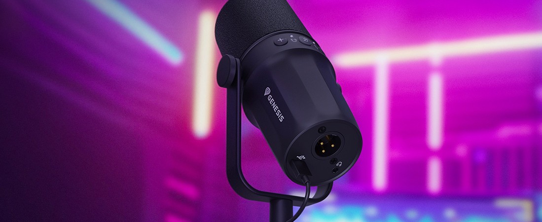 Твой голос со студийной точностью. Микрофонная премьера GENESIS Radium 750D.