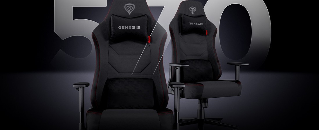 Непревзойденный комфорт. Открой для себя кресло GENESIS Nitro 570