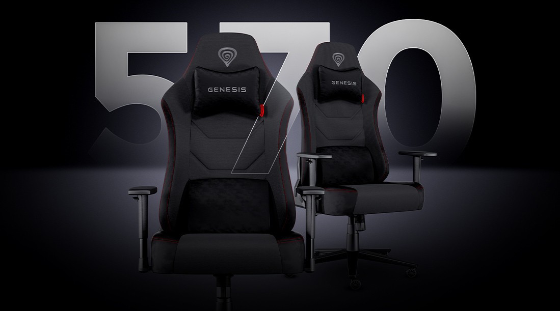 Непревзойденный комфорт. Открой для себя кресло GENESIS Nitro 570