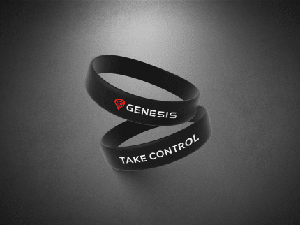Genesis Силиконовый браслет
