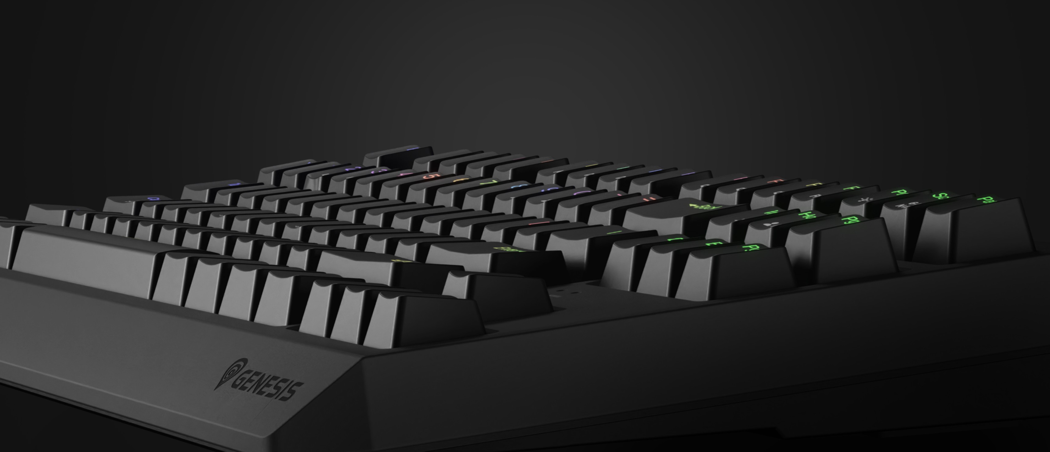 Механическая игровая клавиатура с раскладкой TKL, оснащенная красными переключателями Outemu и настраиваемой RGB-подсветкой