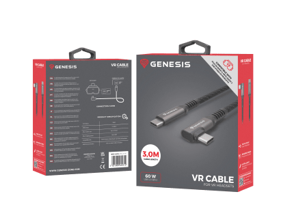 Genesis VR-кабель USB-C M/M 3M